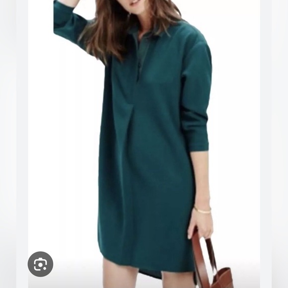 Madewell Collared Moviehouse Shirtdress - Picture 2 of 5